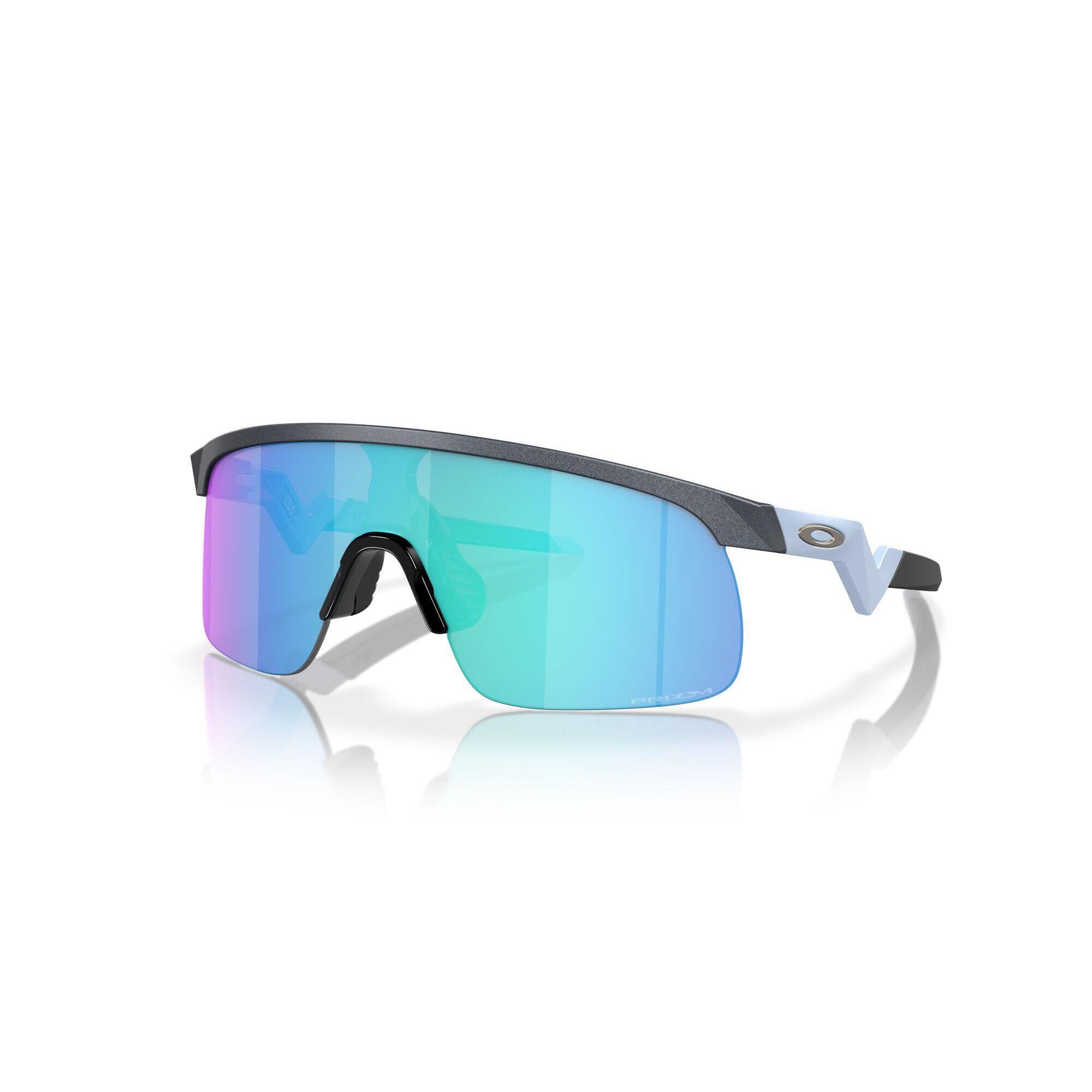 Oakley - Lunettes De Soleil Oakley Resistor Oj 9010 Junior Junior Taille 23/12/123 - Lunettes De Soleil - Bleu|noir - No Size - Decathlon