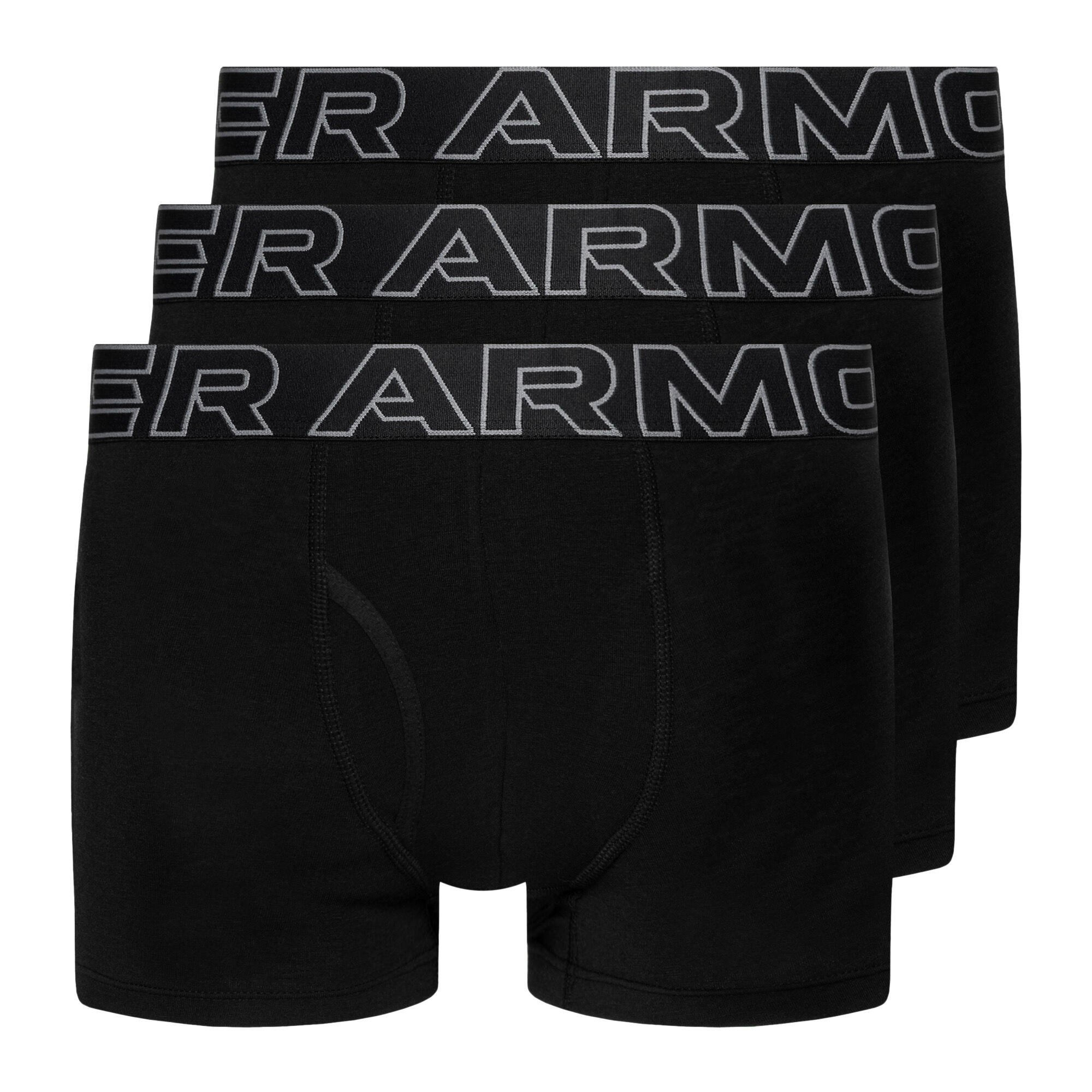 Calzoncillos Hombres Paquete de 3 Ceñido-UA PERFORMANCE COTTON - SOLID 3 IN 3PK 7/7