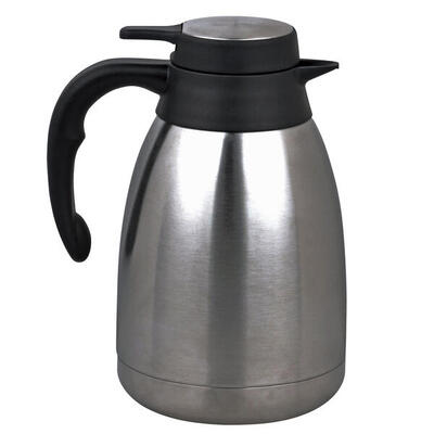 Isolierkanne 1.5L Isolierflasche Thermo Kanne Kaffeekanne Flasche Edelstahl groß