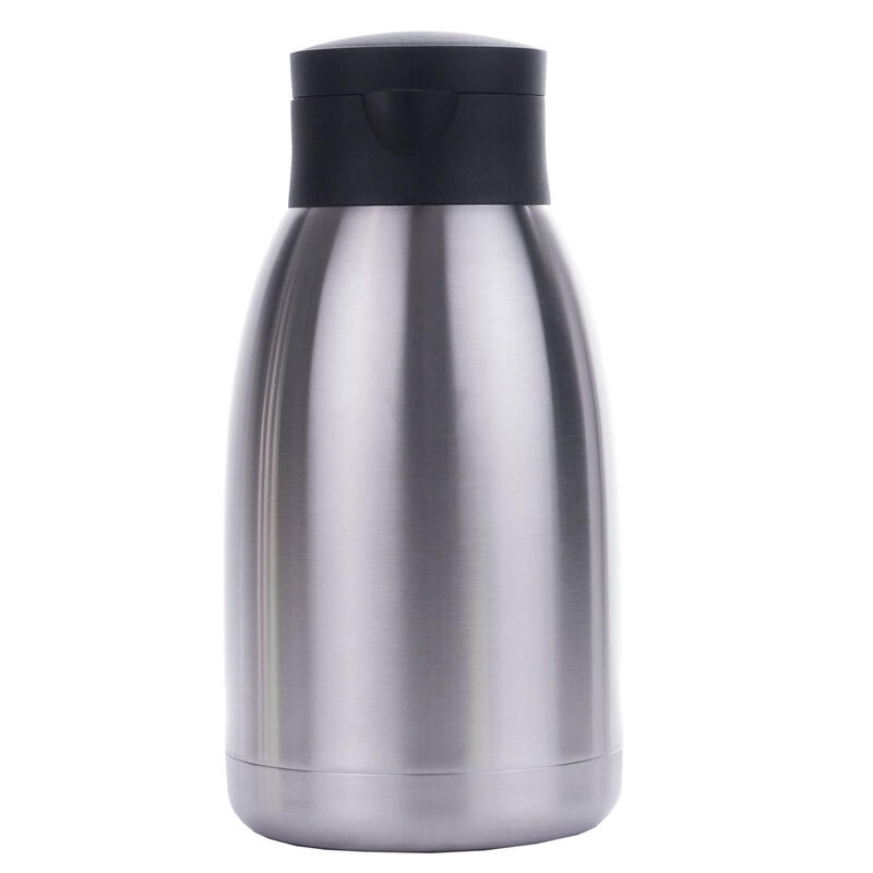 Verseuse isolante 2L Bouteille Thermo à café grande en acier inoxydable