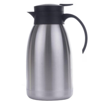 Isolierkanne 2L Isolierflasche Thermo Kanne Kaffeekanne Edelstahl groß