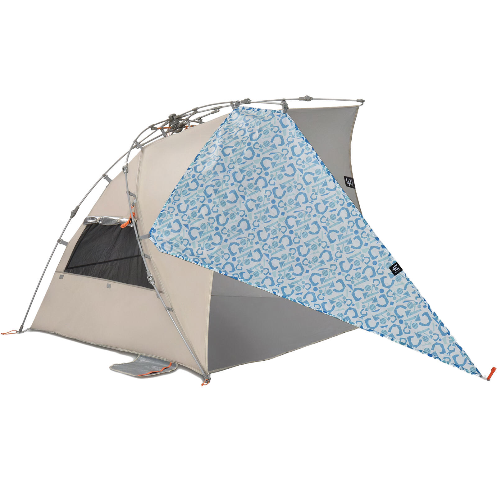 Voile d'ombrage ATA pour tente de plage Reka Kohu Brise-vent UV 50 2/2