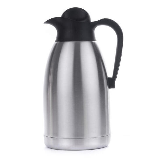 Isolierkanne 2L Isolierflasche Kanne Kaffeekanne Flasche Edelstahl groß