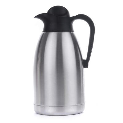 Isolierkanne 2L Isolierflasche Thermo Kanne Kaffeekanne Flasche Edelstahl groß