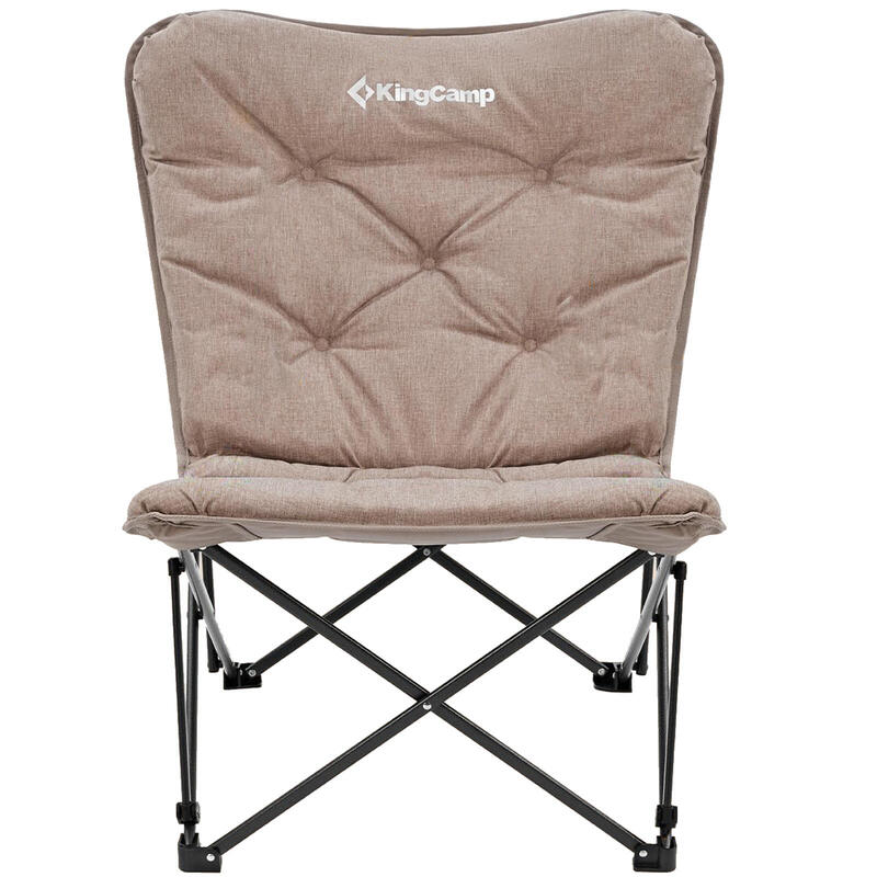 Silla de camping Lindon Relax mariposa tumbona acero 136kg