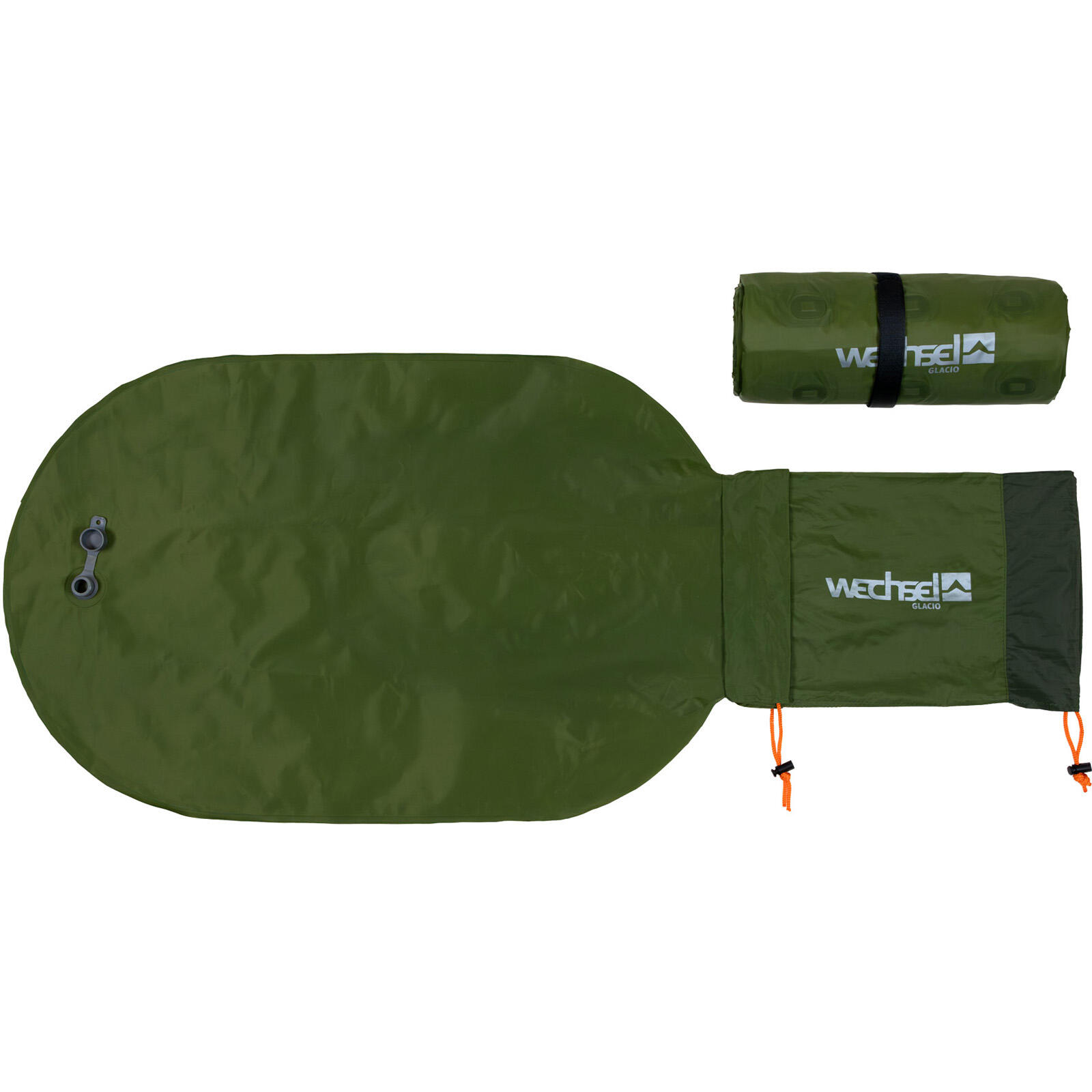 Materassino da trekking Glacio Letto ad aria termico Campeggio ultra leggero 1kg 4/7