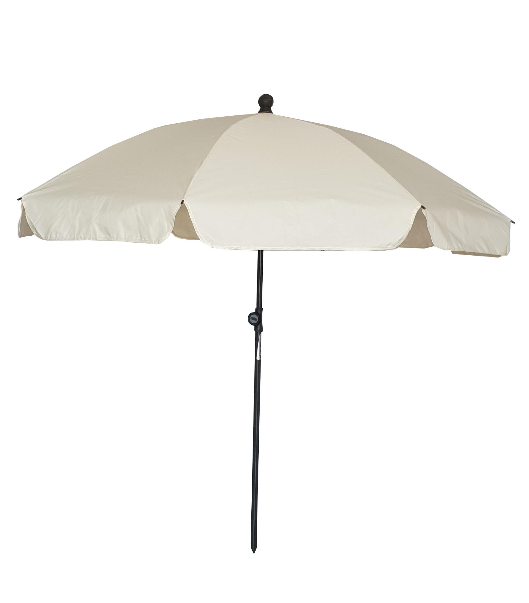 Sombrilla de Playa, terraza Pincho Galicia Beige 200cm 2/5