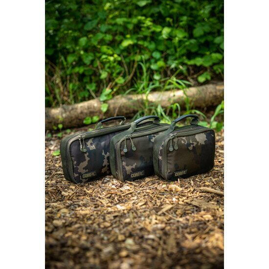Korda Compac Buzz Bar Bag Medium Dark Kamo 30x17x6cm - Angeltasche 2/4