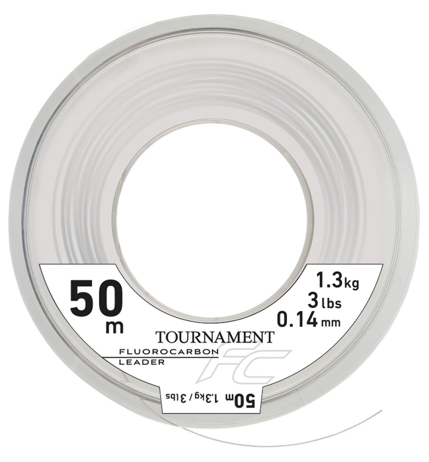FIR FLUOROCARBON DAIWA TOURNAMENT FC LEADER 0,18MM/2,3KG/50M