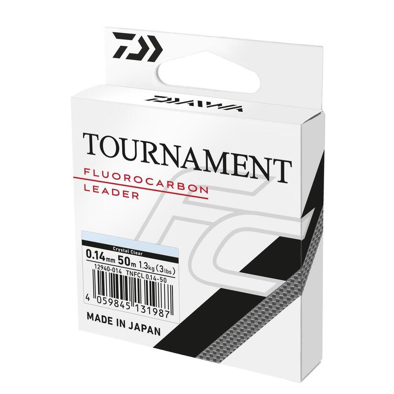 FIR FLUOROCARBON DAIWA TOURNAMENT FC LEADER 0,14MM/1,3KG/50M