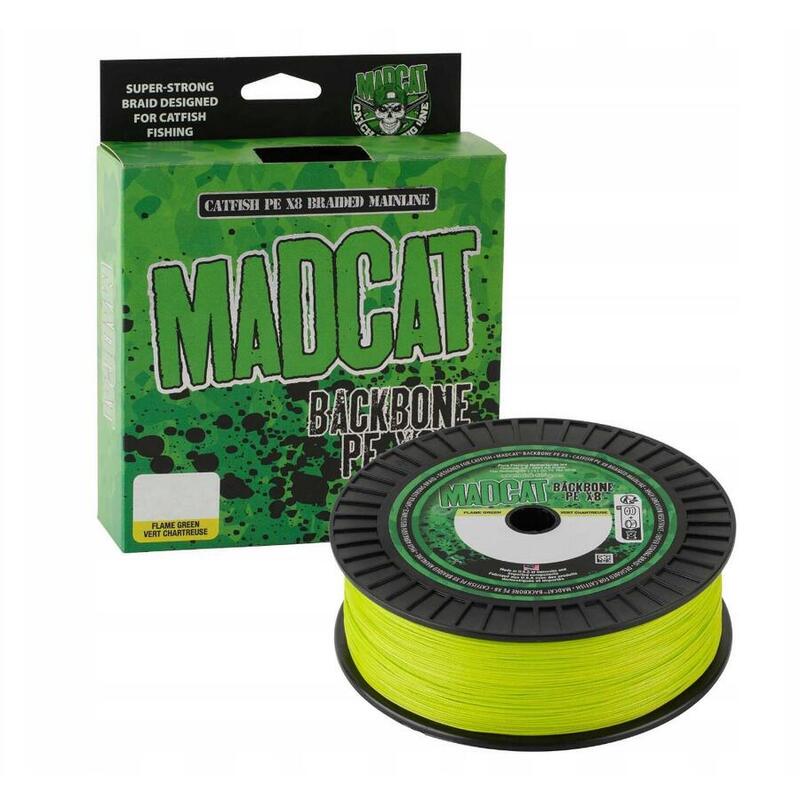 Fir textil Dam Madcat PE X8 Chartreuse 0.45 mm / 47.7 kg / 300 m