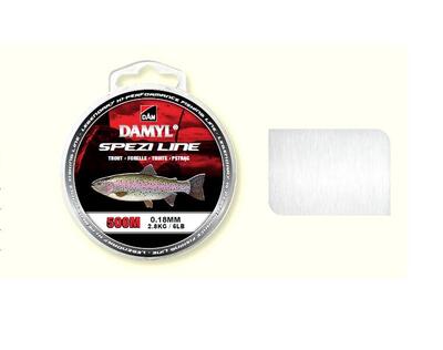 Lenza monofilamento DAM per la pesca alla trota - Damyl Spezi Line 500 m - in 4