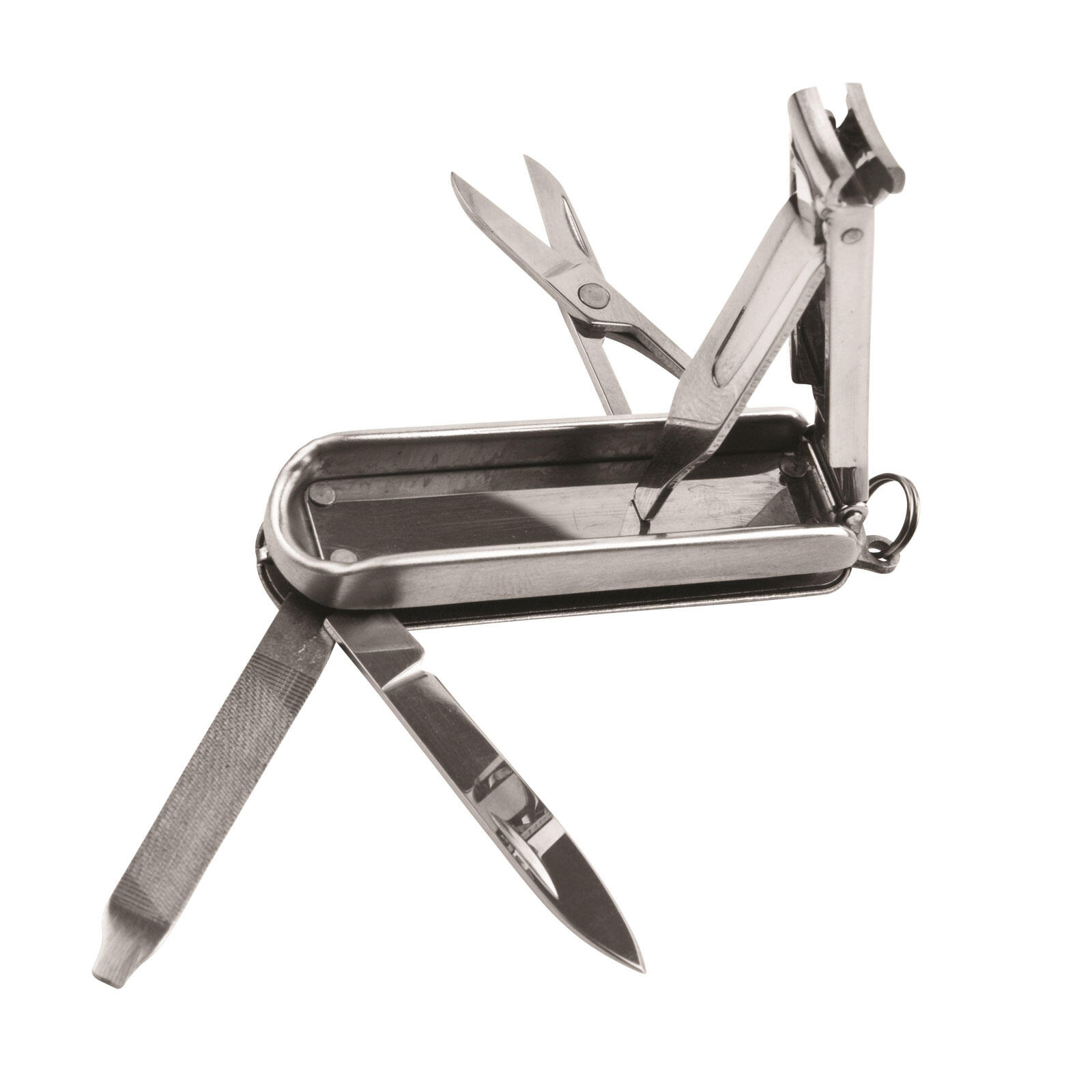 NailClip Kit tagliaunghie portachiavi cura delle unghie lima per 3/6