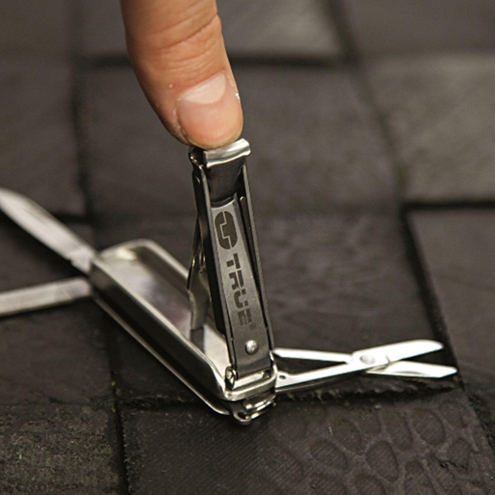 NailClip Kit tagliaunghie portachiavi cura delle unghie lima per 5/6