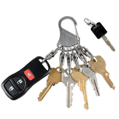 Keyrack locker sleutelhanger organiser ring karabijnhaak