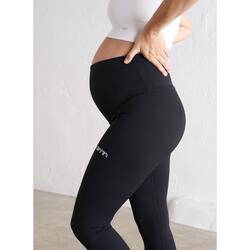 Leggings de maternité de yoga pour femmes Ultra-support noir