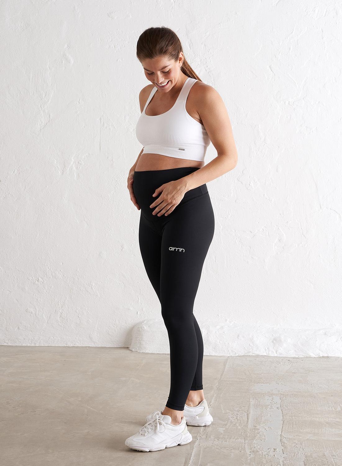 Femme Leggings de Maternité Ultra-soutien Noir 4/5