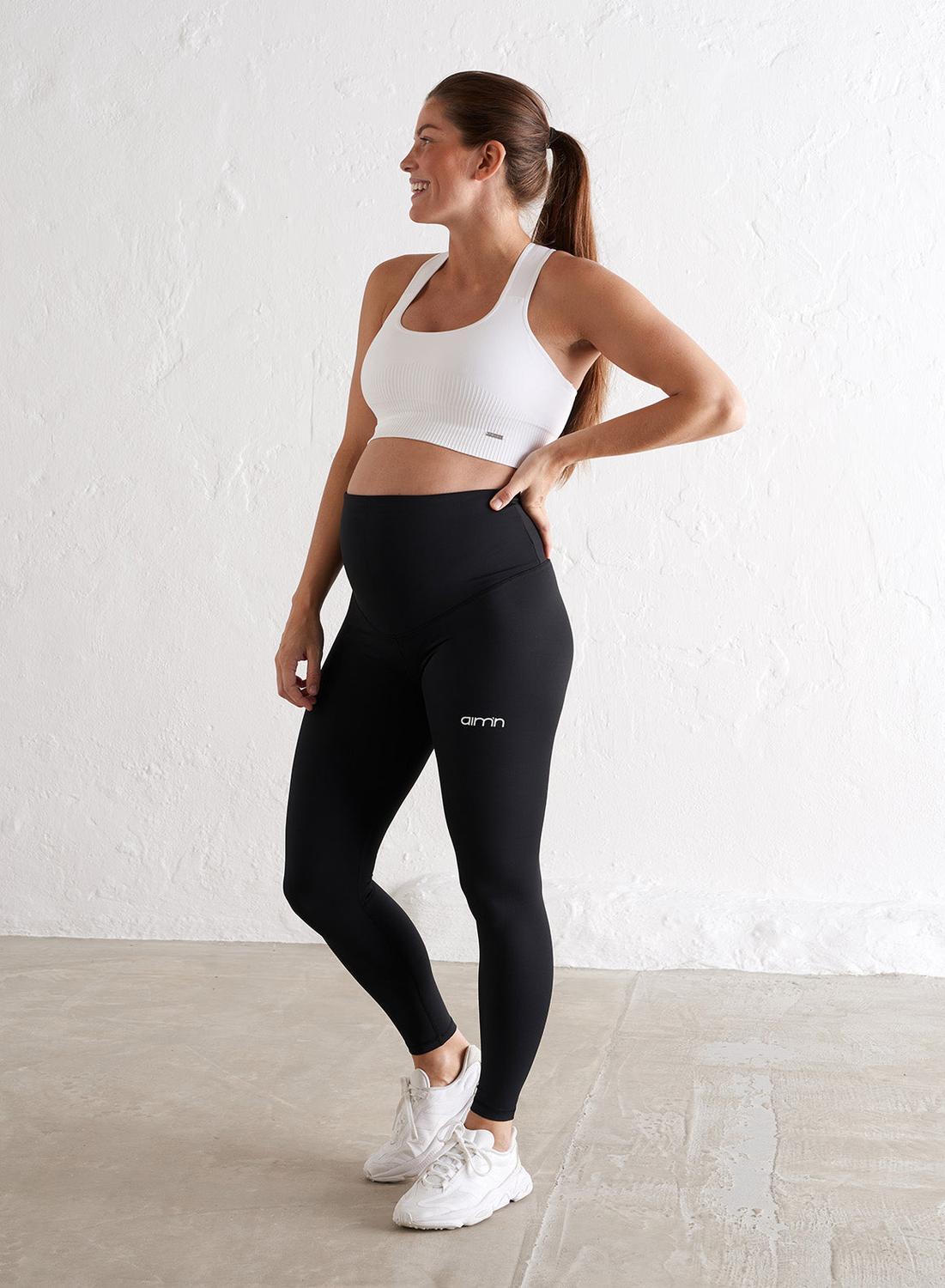 Femme Leggings de Maternité Ultra-soutien Noir 2/5