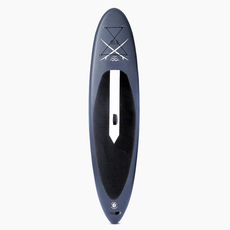 Zestaw deski SUP nadmuchiwanej-Touring Stand Up Paddle 10'8 Lailani SzaryCzarny