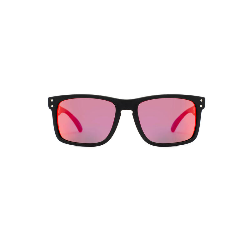 **Lunettes de soleil POZZ' noir mat, CX Polarisés ROUGE cat.3 - MUNDAKA**