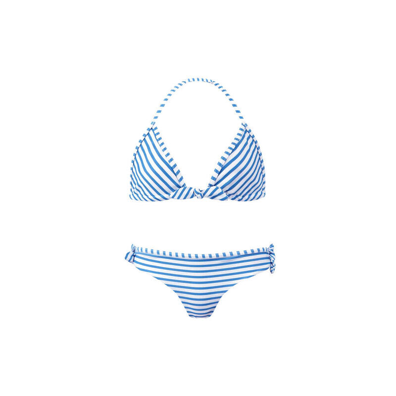 Conjunto Bikini niña Luanans Triangle azul