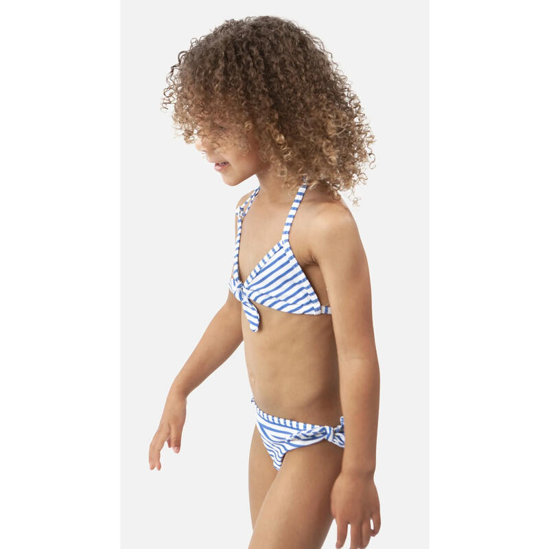 Conjunto Bikini niña Luanans Triangle azul