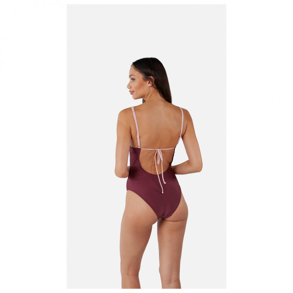 Bañador mujer Como Plunge One Piece multicolor 3/4