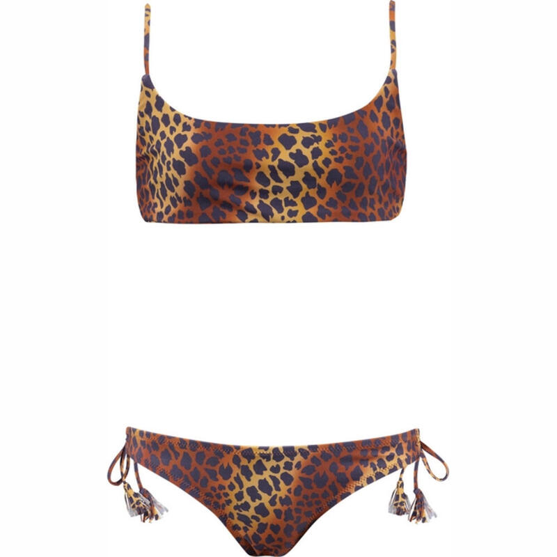 Conjunto Bikini niña Pebbly Top multicolor