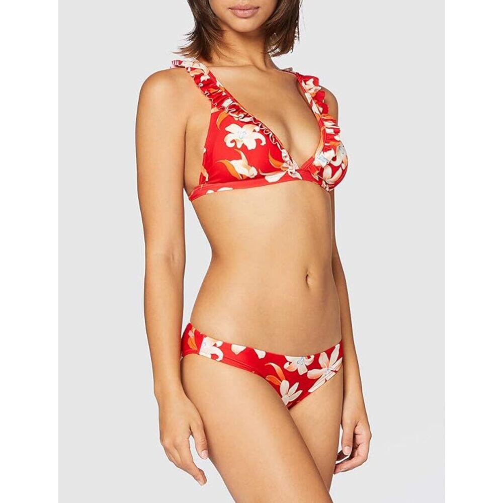 Conjunto Bikini mujer Dalian Bralette rojo 2/3