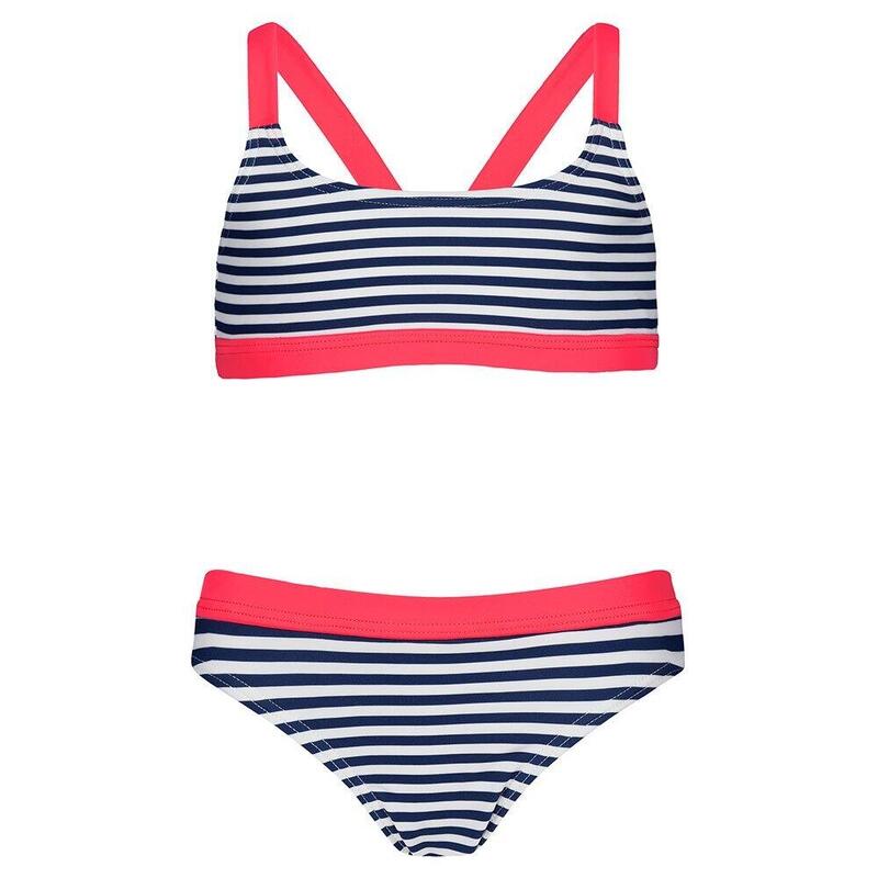 Conjunto Bikini infantil Francisco Crop Top multicolor