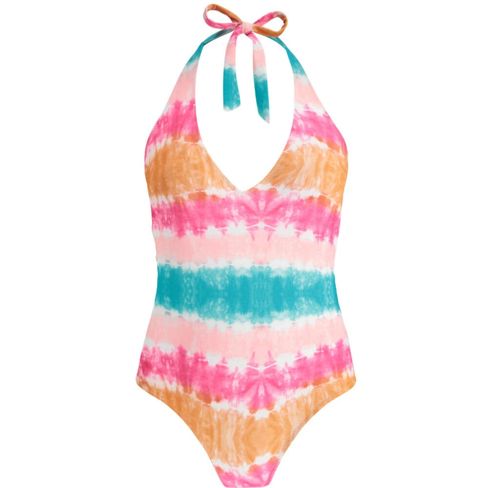 Bañador mujer Chakrea Halter One Pice multicolor 1/2