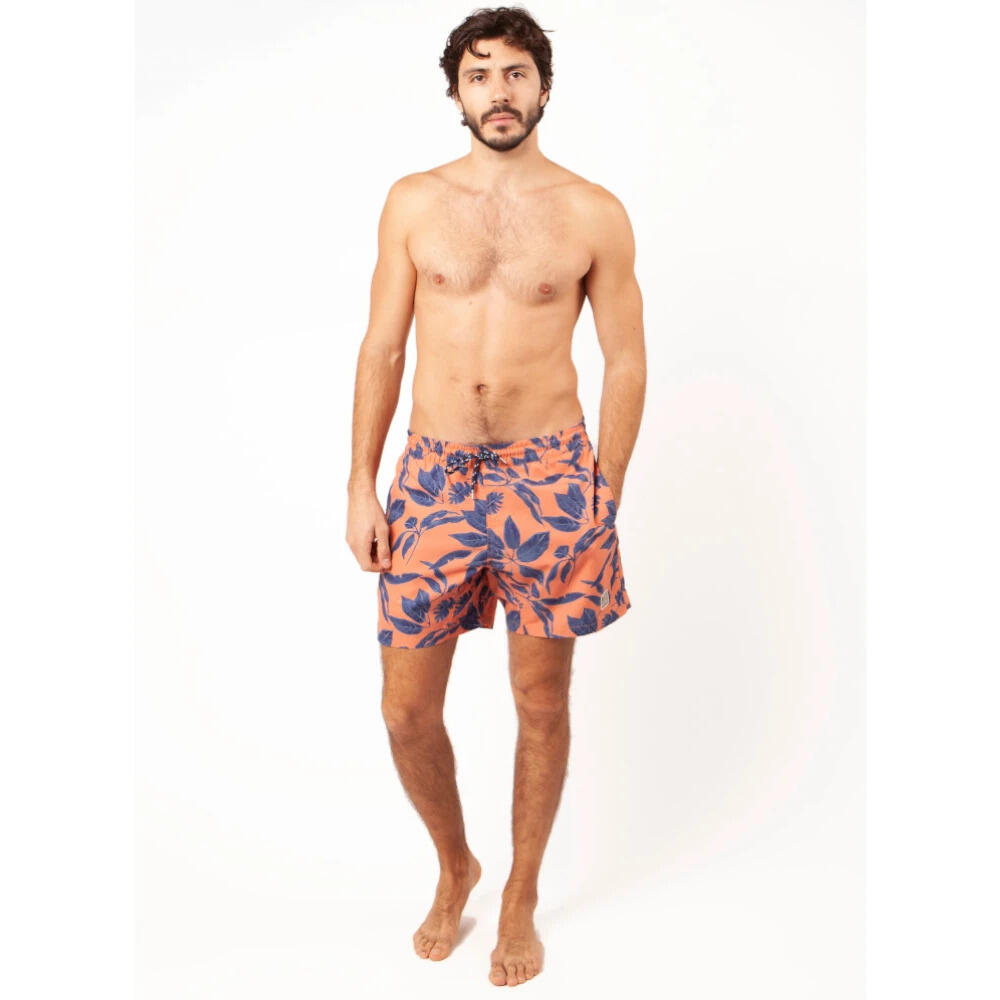 Bañador hombre Bidart Short naranja 2/3