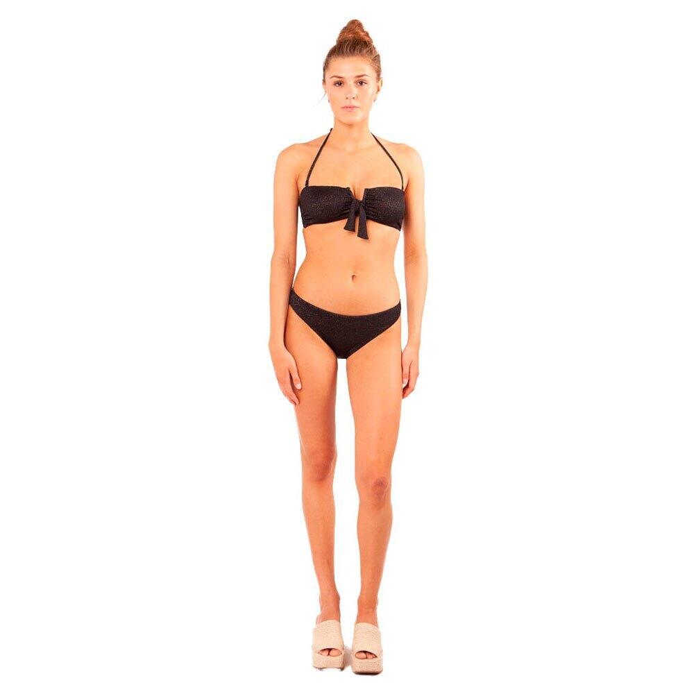 Conjunto Bikini mujer Jarrah Bandeau negro 2/3