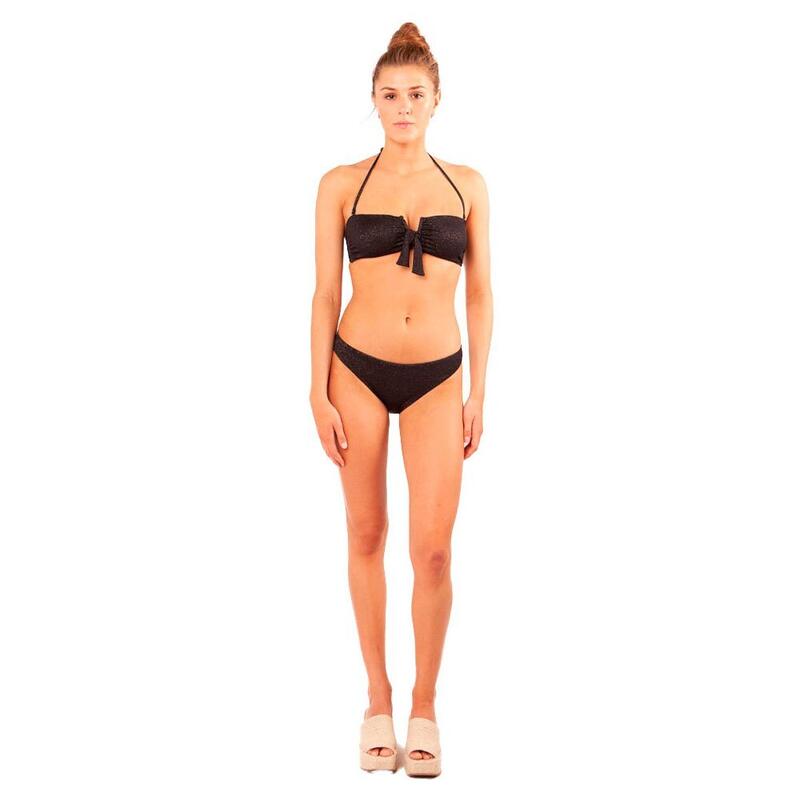 Conjunto Bikini mujer Jarrah Bandeau negro