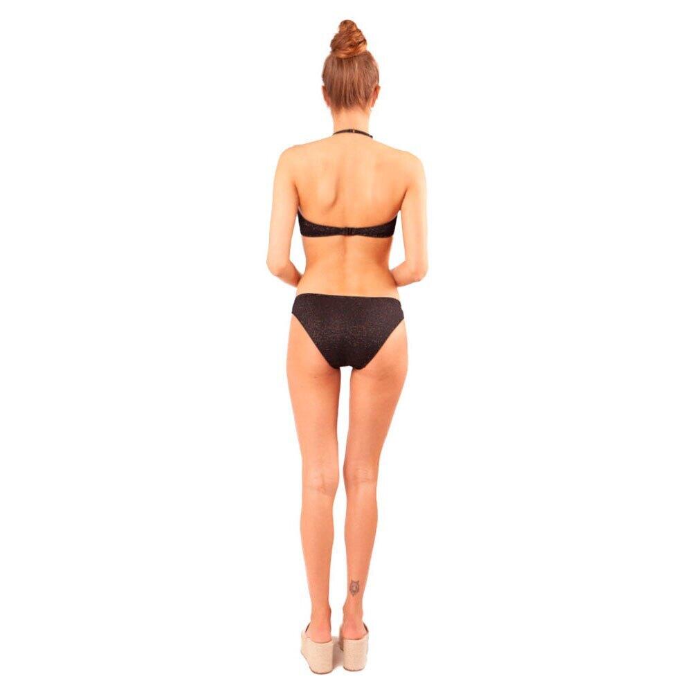 Conjunto Bikini mujer Jarrah Bandeau negro 3/3