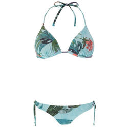 Conjunto Bikini mujer Ingles Triangle azul