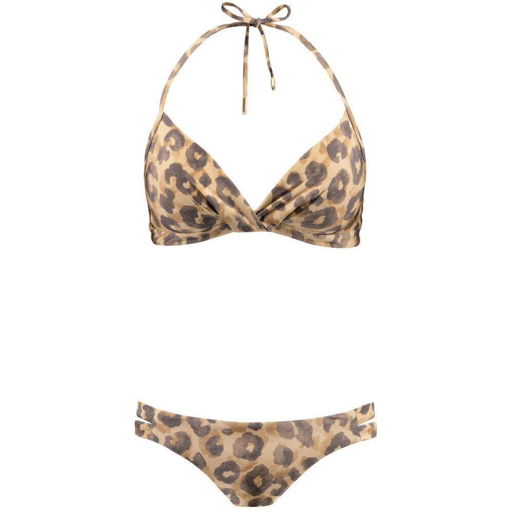 Conjunto Bikini mujer  Sands Halter multicolor 1/3