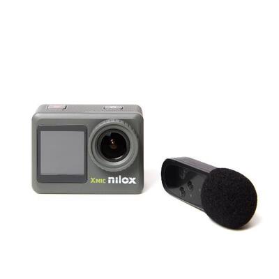 Videocamera sportiva nilox action cam XMIC con microfono wireless