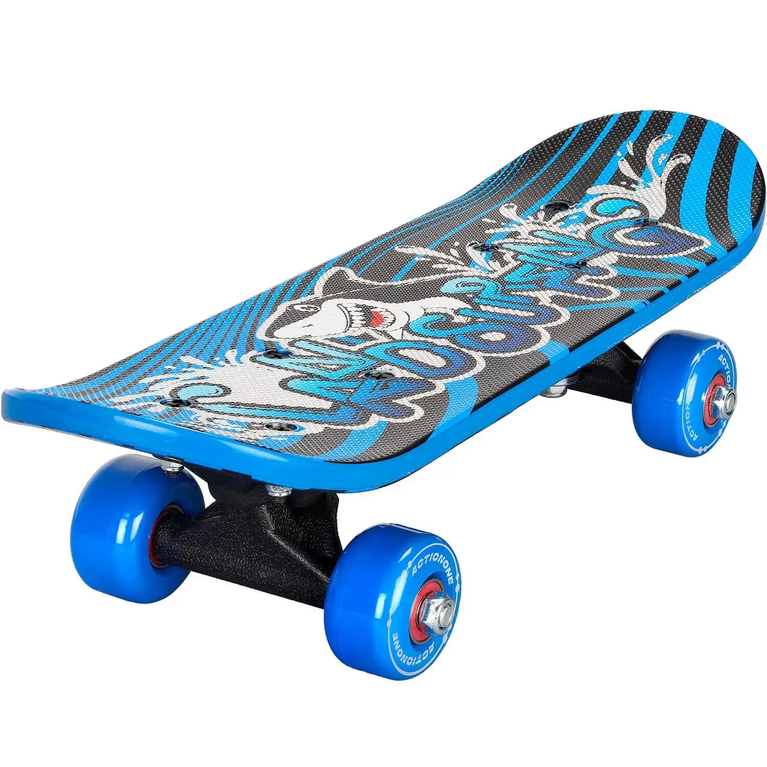 Penny Board Shark, 41x12cm, albastru 2/6