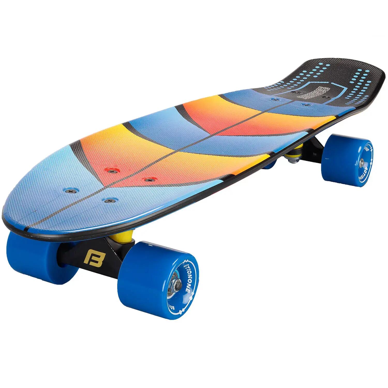 Penny Board Hawaii Surfing, 26", aluminium truck, 100kg, multicolor 2/6