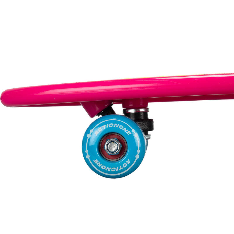 Penny Board Little Princess, 53x14.5cm, roz