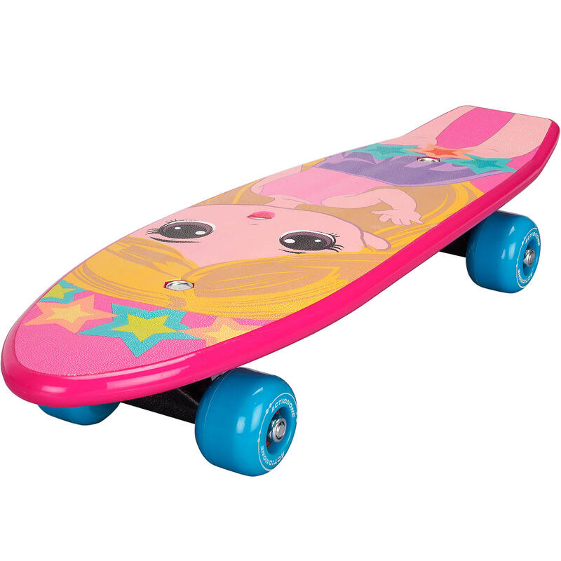 Penny Board Little Princess, 53x14.5cm, roz