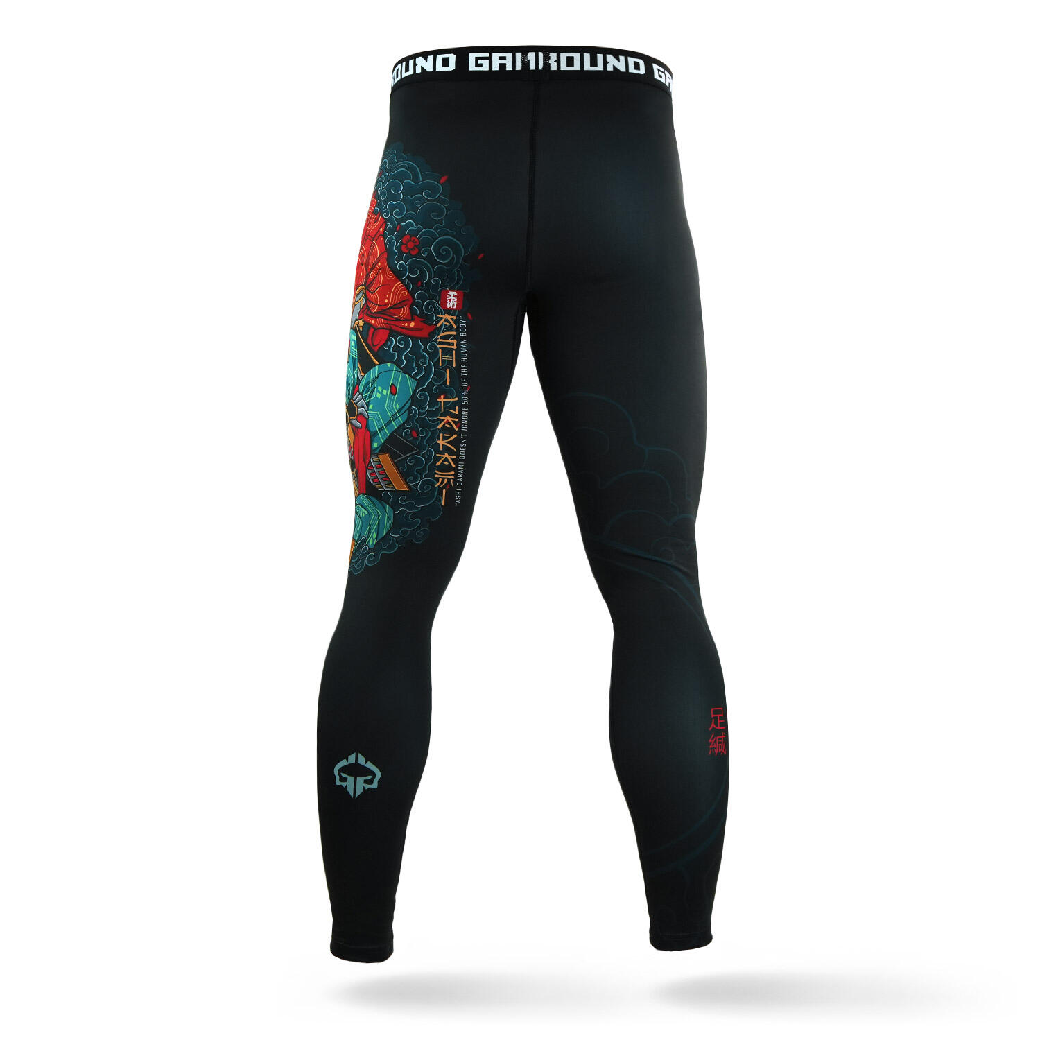 Legginsy do sportów walki męskie Ground Game Ashi Garami 4/5