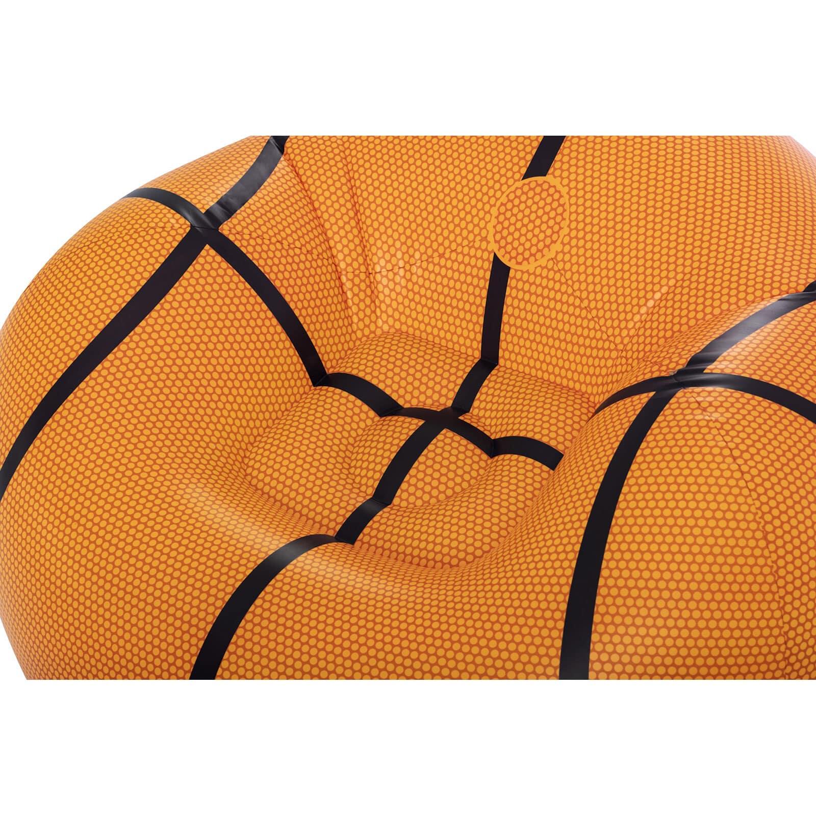 Poltrona Insuflável Infantil de Basquetebol Bestway® Beanless™ 3/7