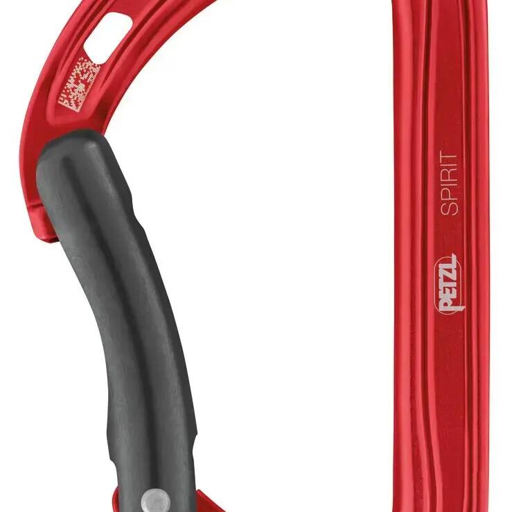 Carabiner Petzl Spirit Red Lightweight Keylock Versatile Climbing