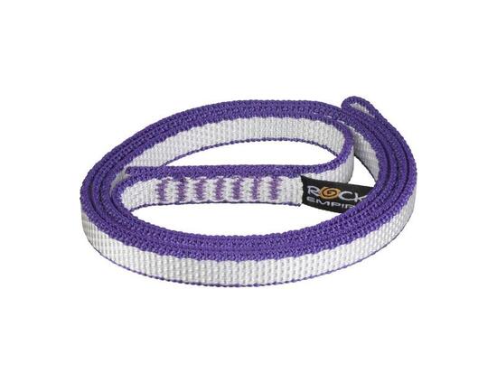 Boucle Open Sling Rock Empire Dyneema 13 mm x 31 cm violet pour escalade