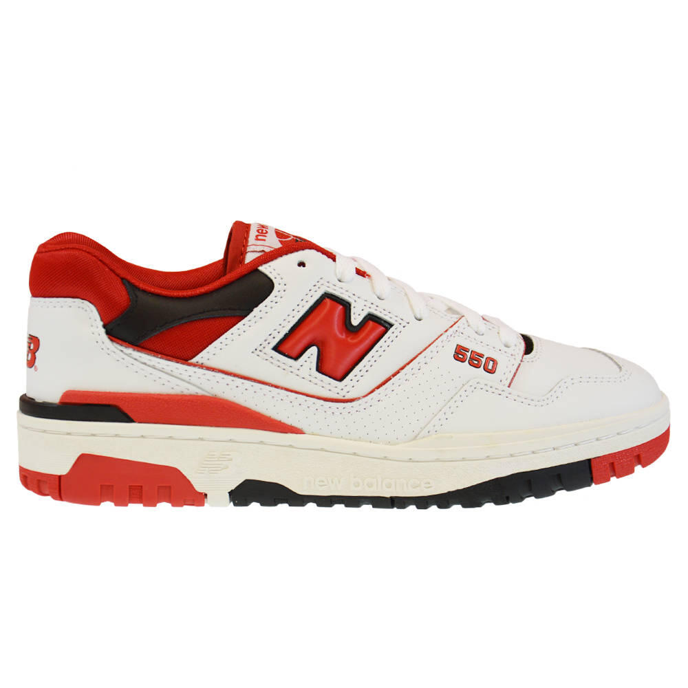WHITE / RED