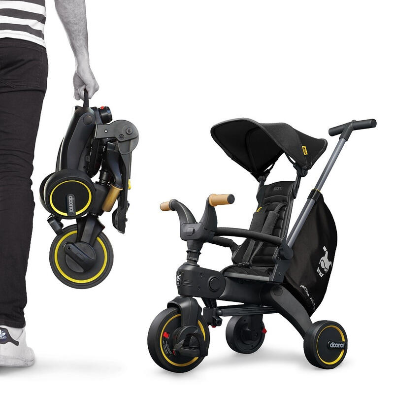 Tricicleta Doona Liki Trike S5 Nitro Black