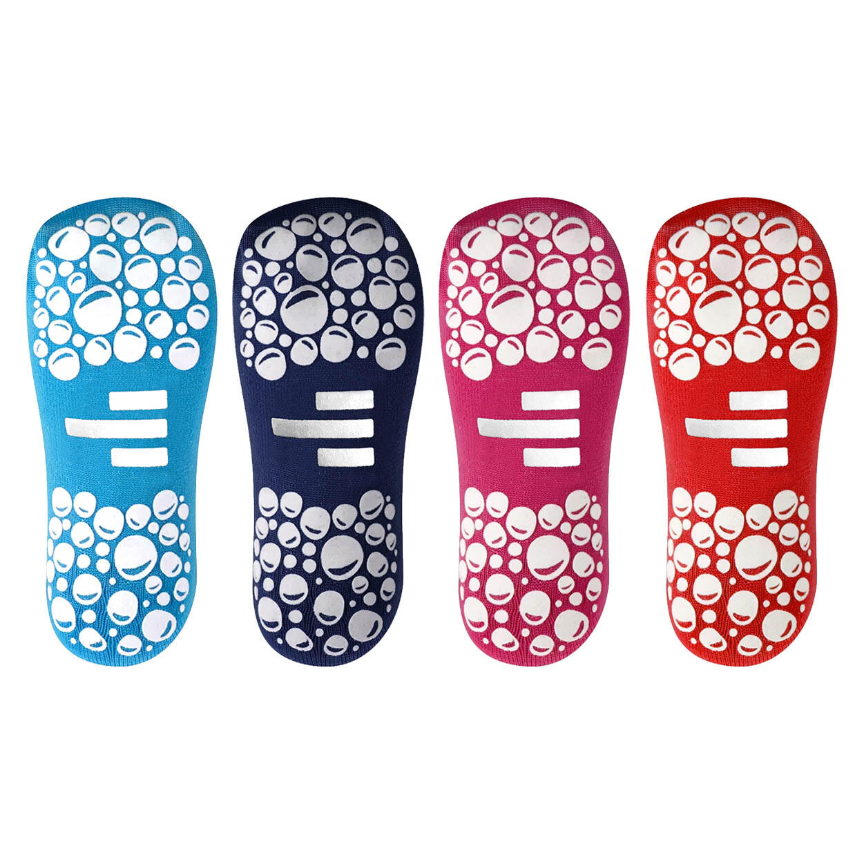 Kit 4 calze Pool Kids di 4 diversi colori al prezzo di 3 2/3