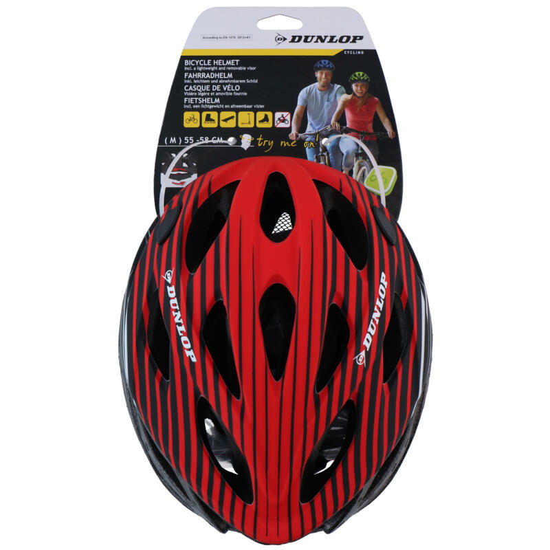 Casca protectie Dunlop M 55-58 cm Rosu